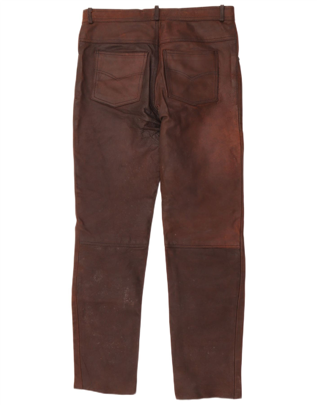 Gerade Lederhose für Herren von American Eagle, W36, L32, Braun