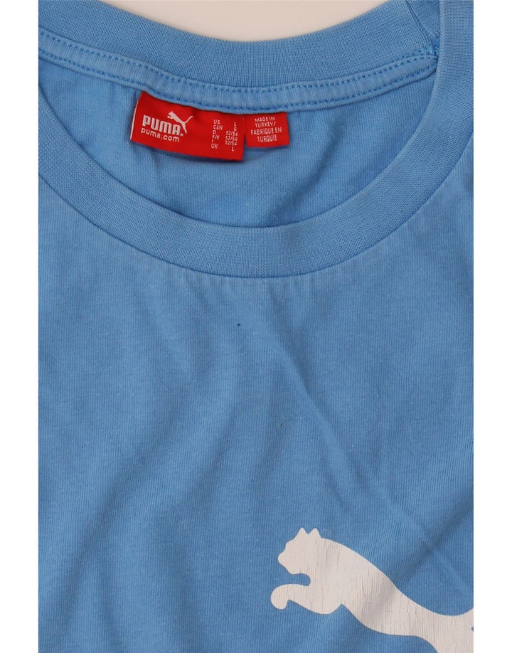 PUMA Herren Graphic Vest Top Large Blau