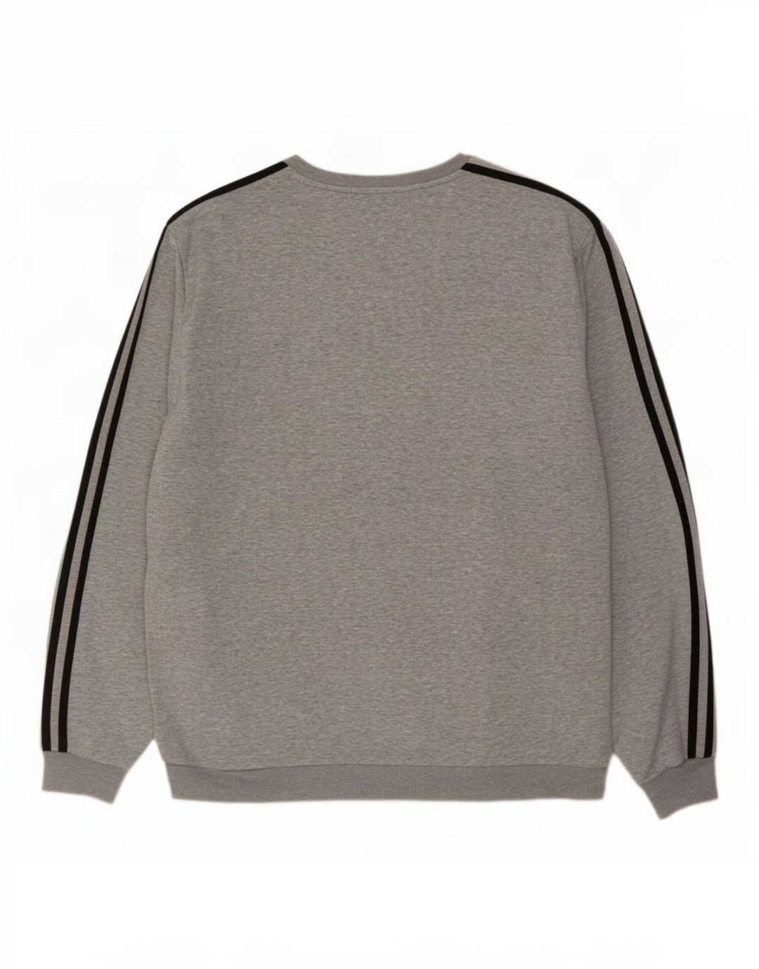 Adidas Herren Sweatshirt Pullover XL Grau gefleckte Baumwolle