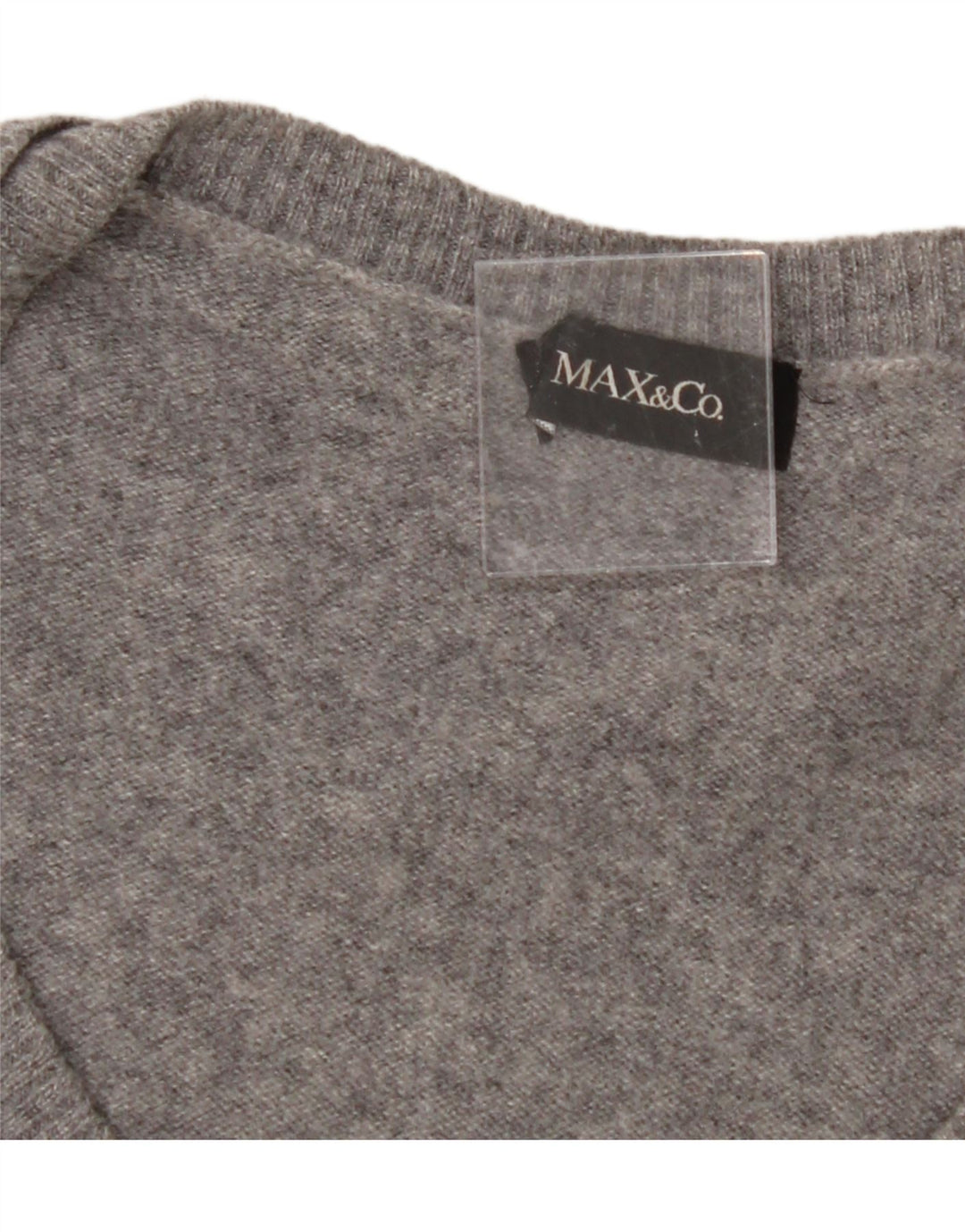 MAX & CO. Womens Jumper Dress UK 14 Medium Grey Vintage Max & Co. and Second-Hand Max & Co. from Messina Hembry 