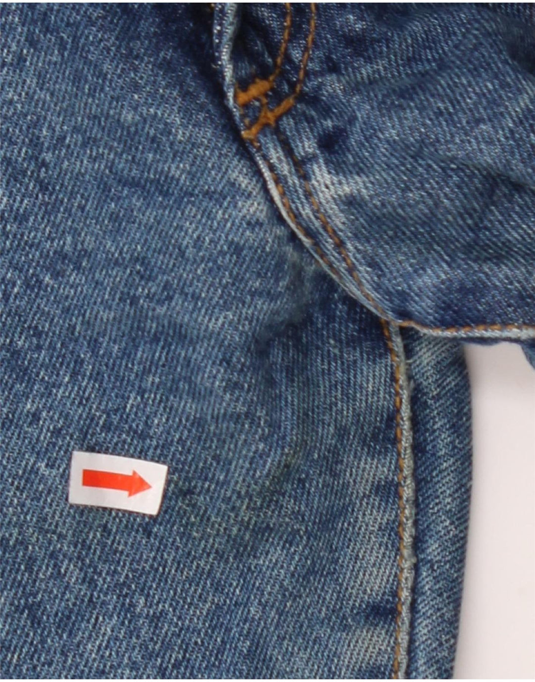 FIORUCCI Womens Straight Jeans W31 L28 Blue Cotton