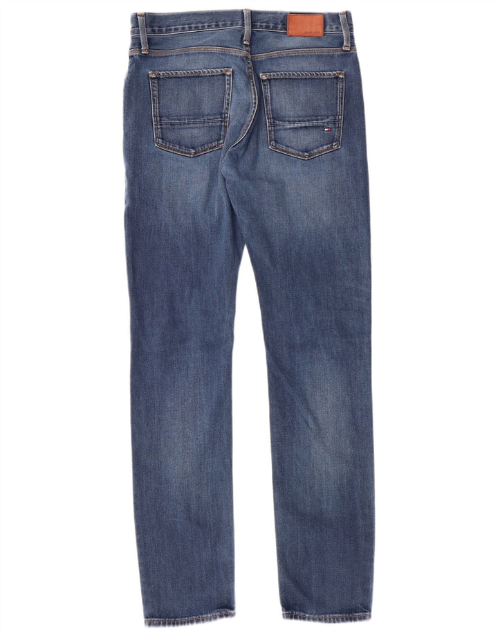 Tommy Hilfiger Damen Slim Jeans W32 L32 Blaue Baumwolle
