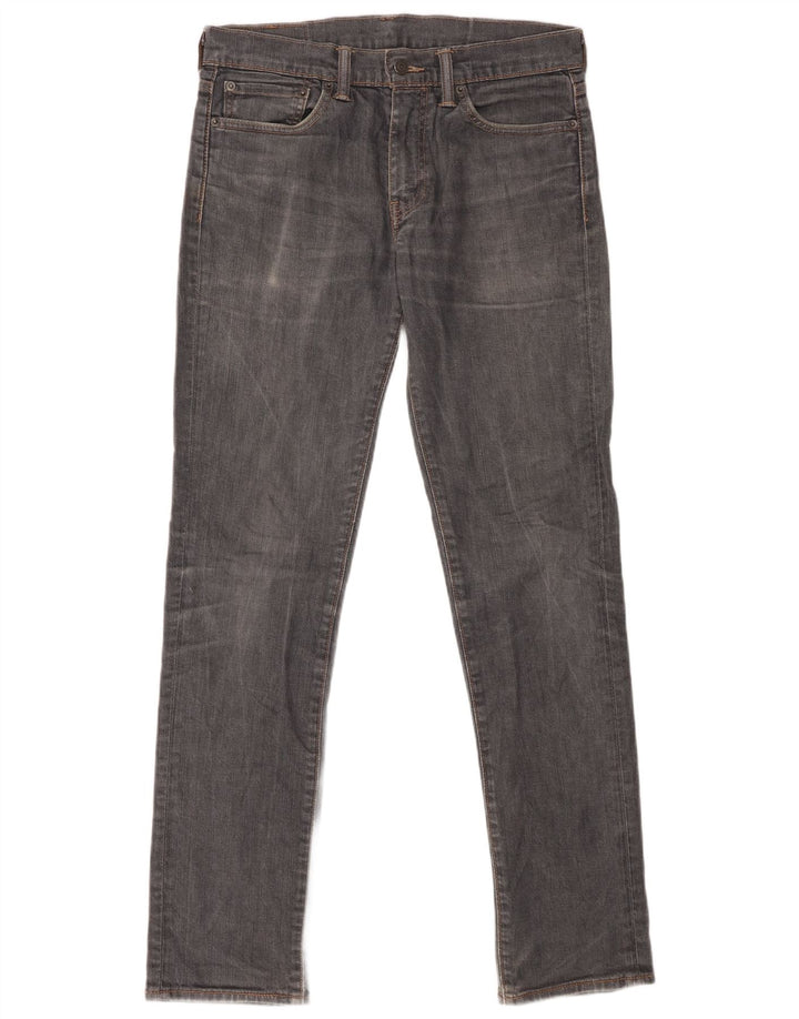 LEVI'S Herren 511 Slim Jeans W32 L32 Graue Baumwolle