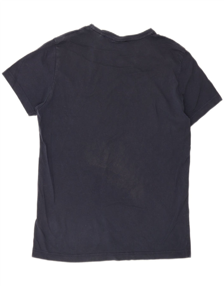 GANT Herren-T-Shirt-Oberteil, mittelgroß, marineblau, Baumwolle
