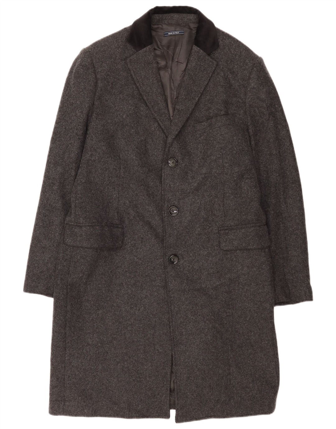 Fradi Herrenmantel UK 42 XL Grauer Kaschmir
