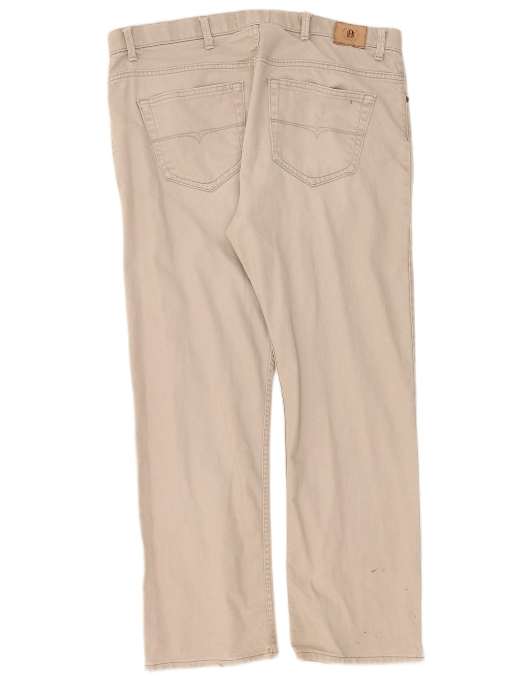 Marks & Spencer Herren Blue Harbor Straight Jeans W40 L31 Graue Baumwolle
