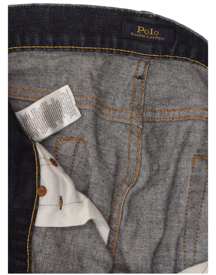 Polo Ralph Lauren Herren Skinny Jeans W36 L32 Marineblau Baumwolle