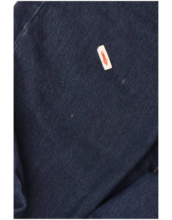 Levi's Herren 501 Straight Jeans W38 L30 Marineblaue Baumwolle