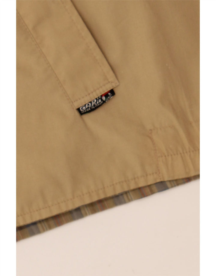 VINTAGE Mens Reversible Jacket UK 42 XL Beige Vintage Vintage and Second-Hand Vintage from Messina Hembry 