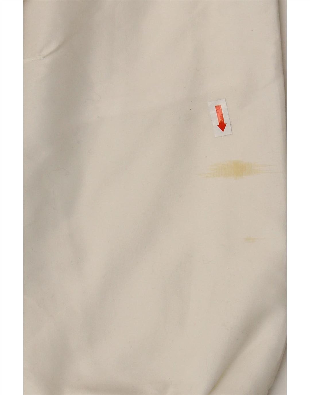 Puma Damen-Trainingsanzugoberteil mit Grafik, groß, weißes Farbblock-Polyester