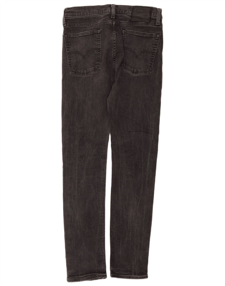 LEVI'S Herren Slim Jeans W32 L34 Graue Baumwolle
