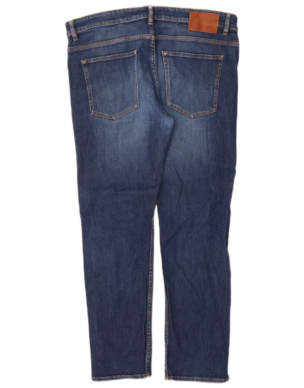 Hugo Boss Damen Slim Jeans W36 L30 Marineblau