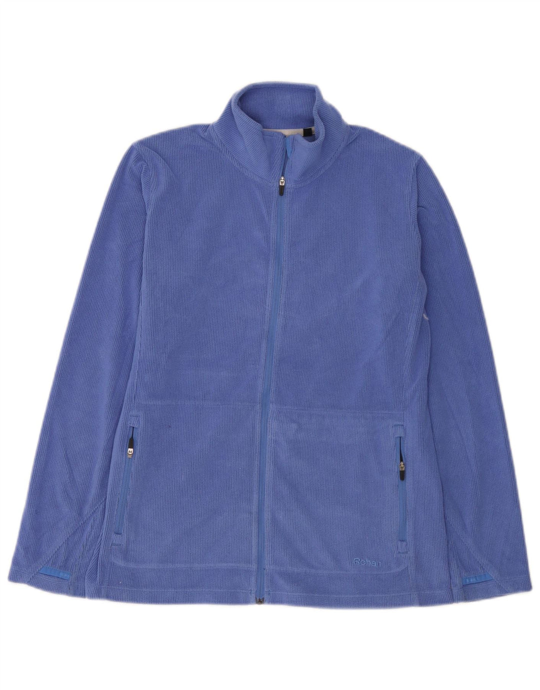 Rohan Womens Übergroße Fleecejacke UK 10 Small Blau Polyester