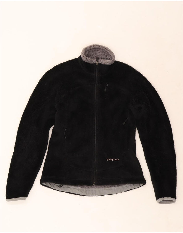 Patagonia Damen Fleecejacke UK 6 XS Schwarz Polyester