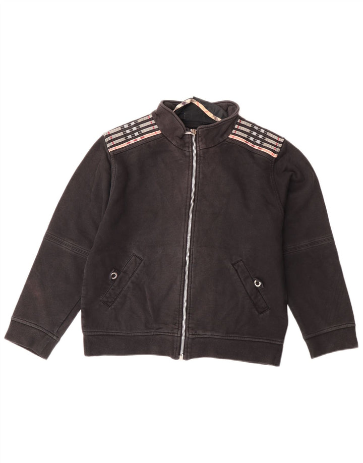 Burberry Jungen-Trainingsanzug-Top-Jacke, 9–10 Jahre, schwarz gestreift