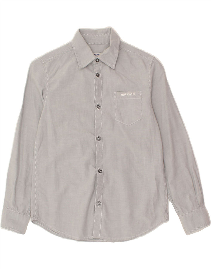 GAS Boys Shirt 7-8 Years Grey Vintage Gas and Second-Hand Gas from Messina Hembry 