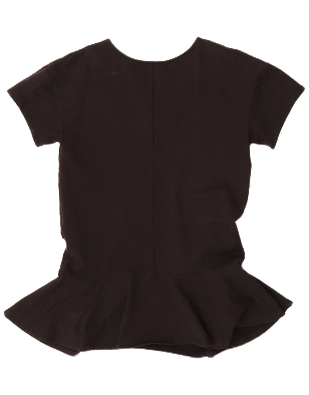 Elisabetta Franchi Damen Blusentop IT 42 Mittelschwarze geblümte Baumwolle