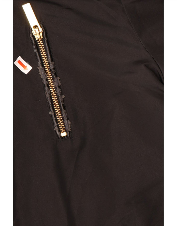 Oasis Damen-Parkajacke mit Kapuze, UK 14, mittelschwarz