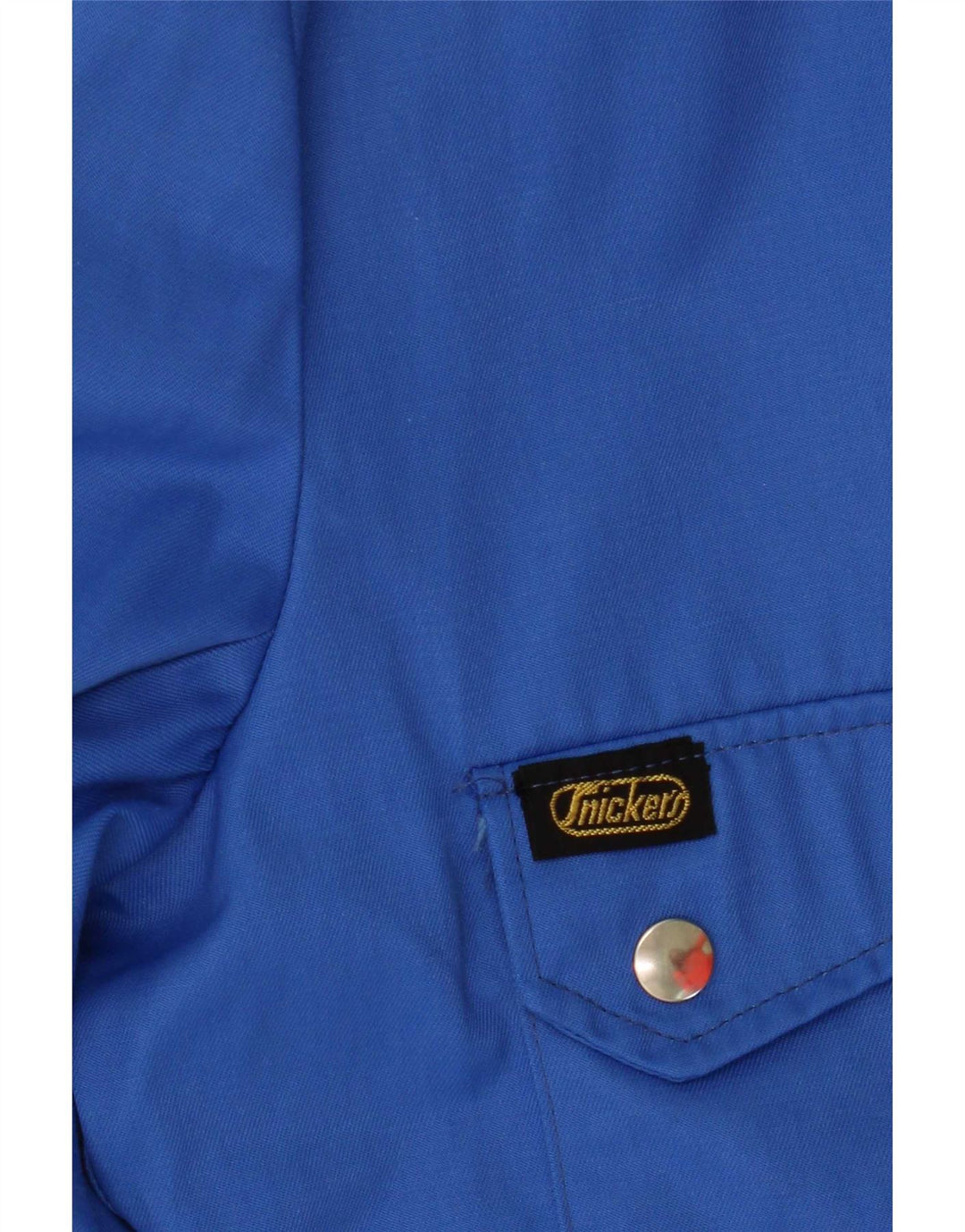 Snickers Damen Crop Bomberjacke IT 48 XL Blaues Nylon