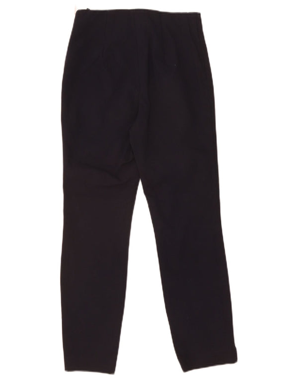 Ted Baker Slim-Hose für Damen, Größe 0, 2XS, W24, L24, Marineblau, Baumwolle