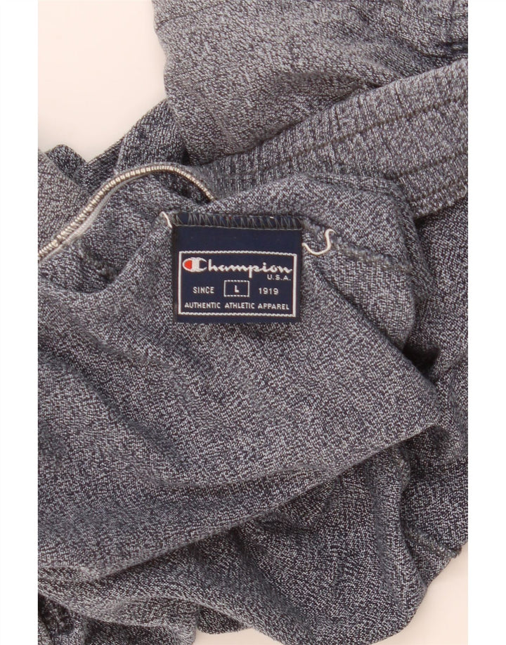 Champion Herren-Sportshorts, groß, marineblau gesprenkelte Baumwolle