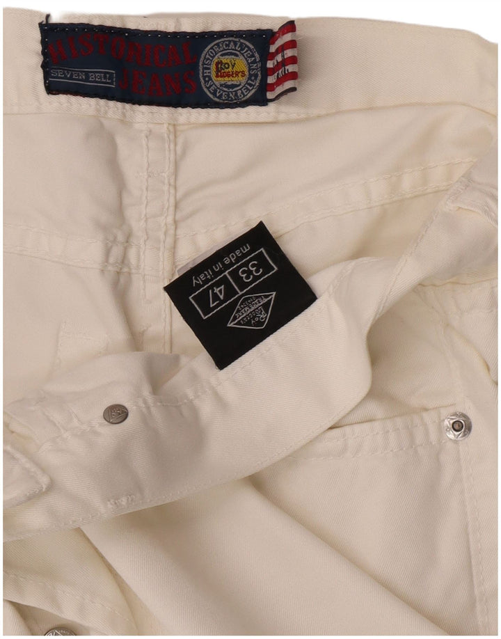 Roy Rogers Herren-Freizeitshorts W33 Mittelweiße Baumwolle