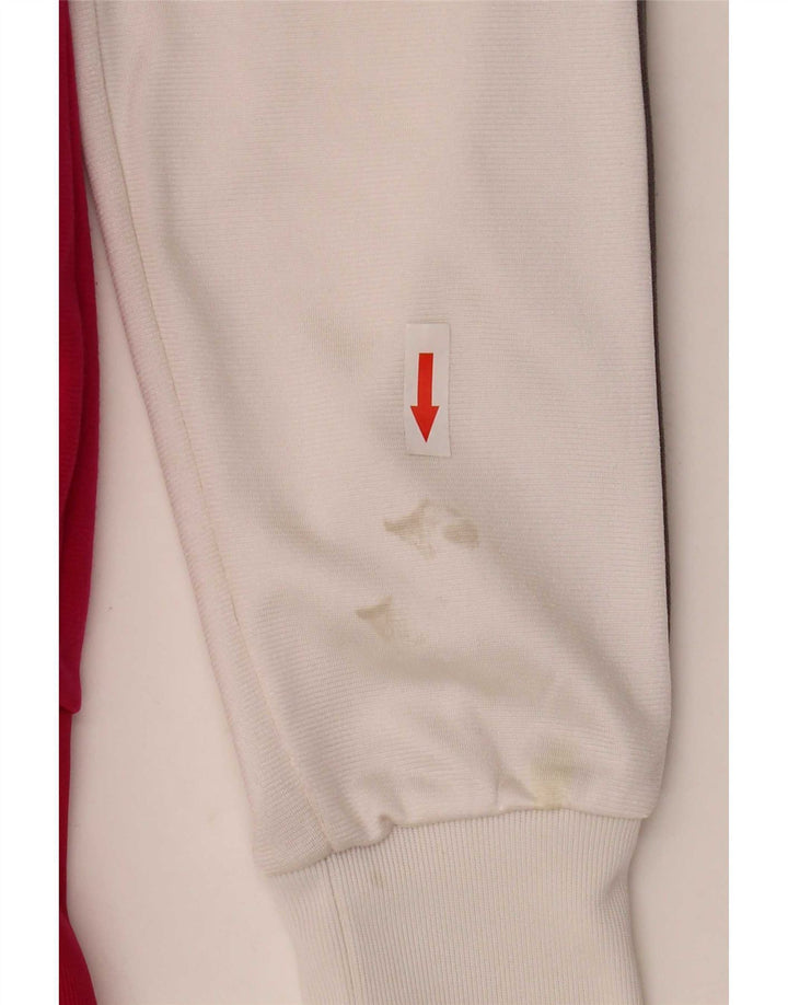 Nike Damen-Trainingsanzugoberteil mit Grafik, UK 10, Größe S, Rosa, Farbblock