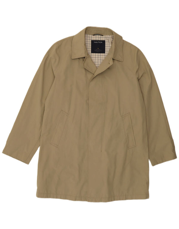 Nautica Herrenmantel UK 38 Medium Khaki Polyester Classic