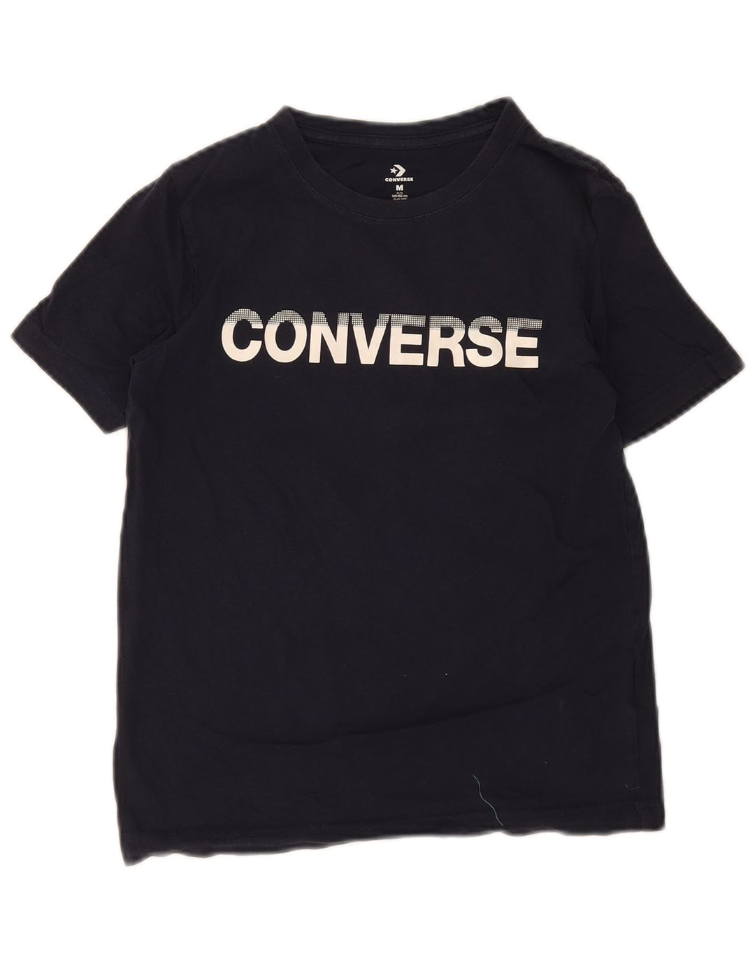 Converse T-Shirt mit normaler Grafik für Jungen, 10–11 Jahre, marineblaue Baumwolle