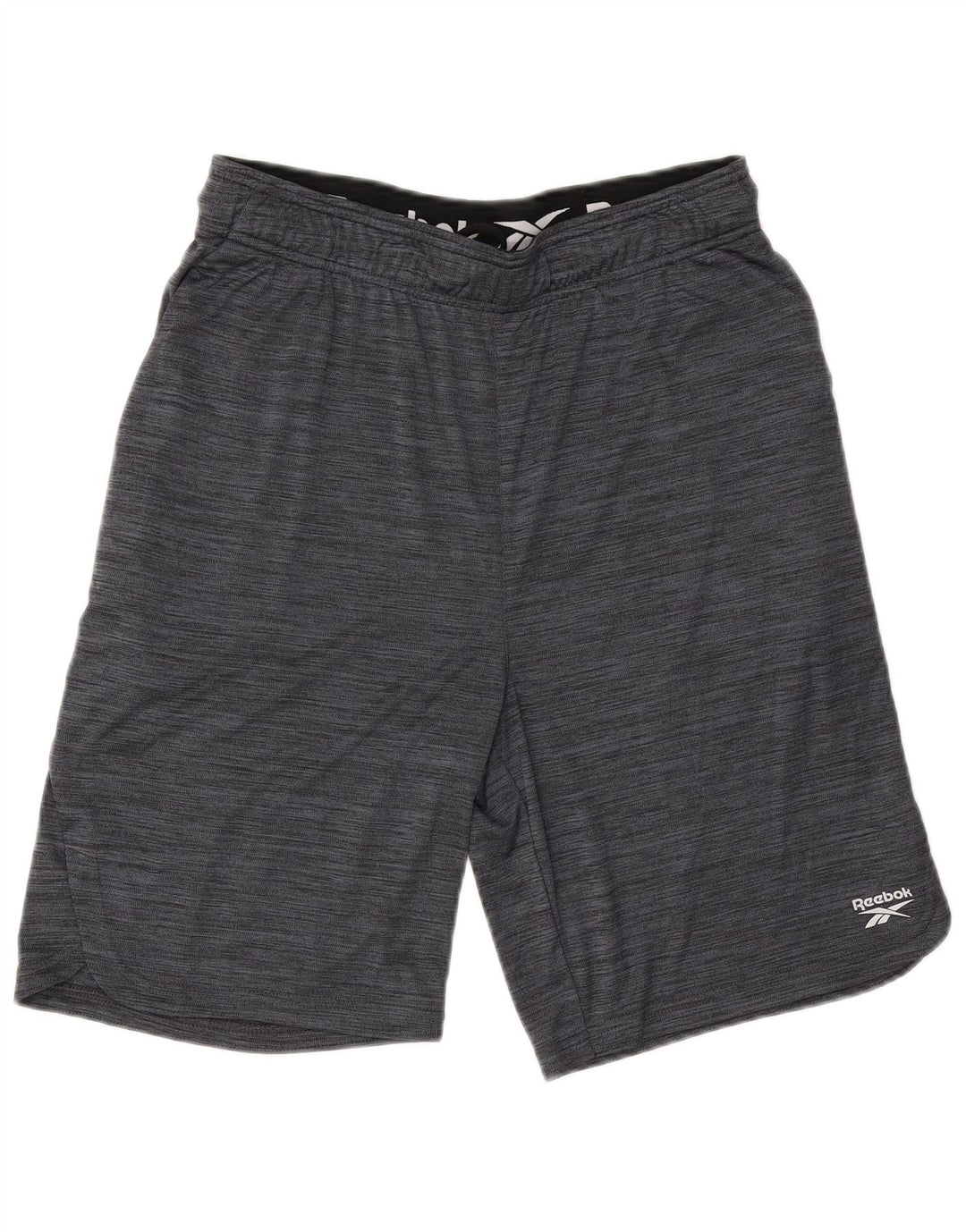 Reebok Herren Sportshorts mittelgraues Polyester