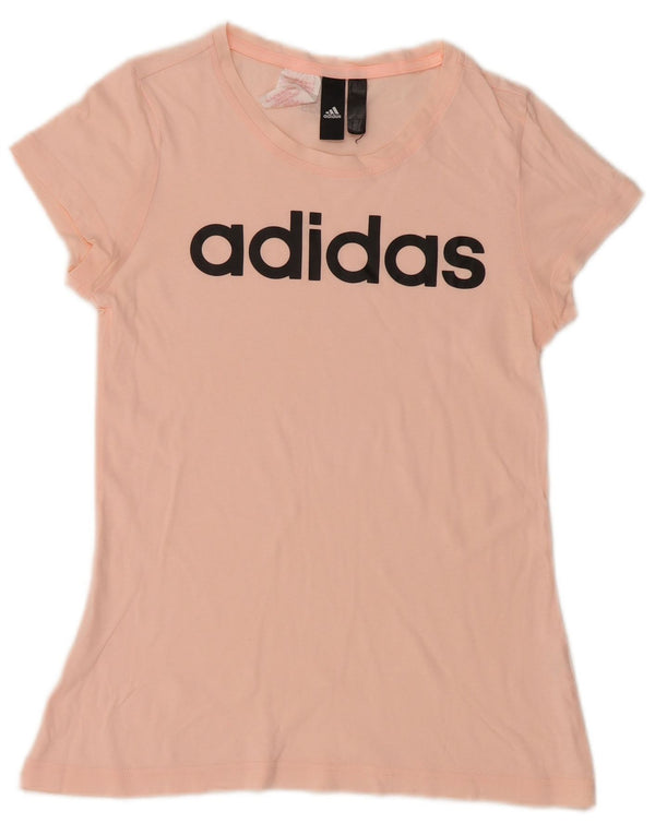ADIDAS Mädchen Grafik T-Shirt Top 13-14 Jahre Rosa