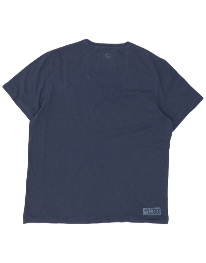 Fat Face Herren-T-Shirt mit Grafik, groß, marineblau, Baumwolle