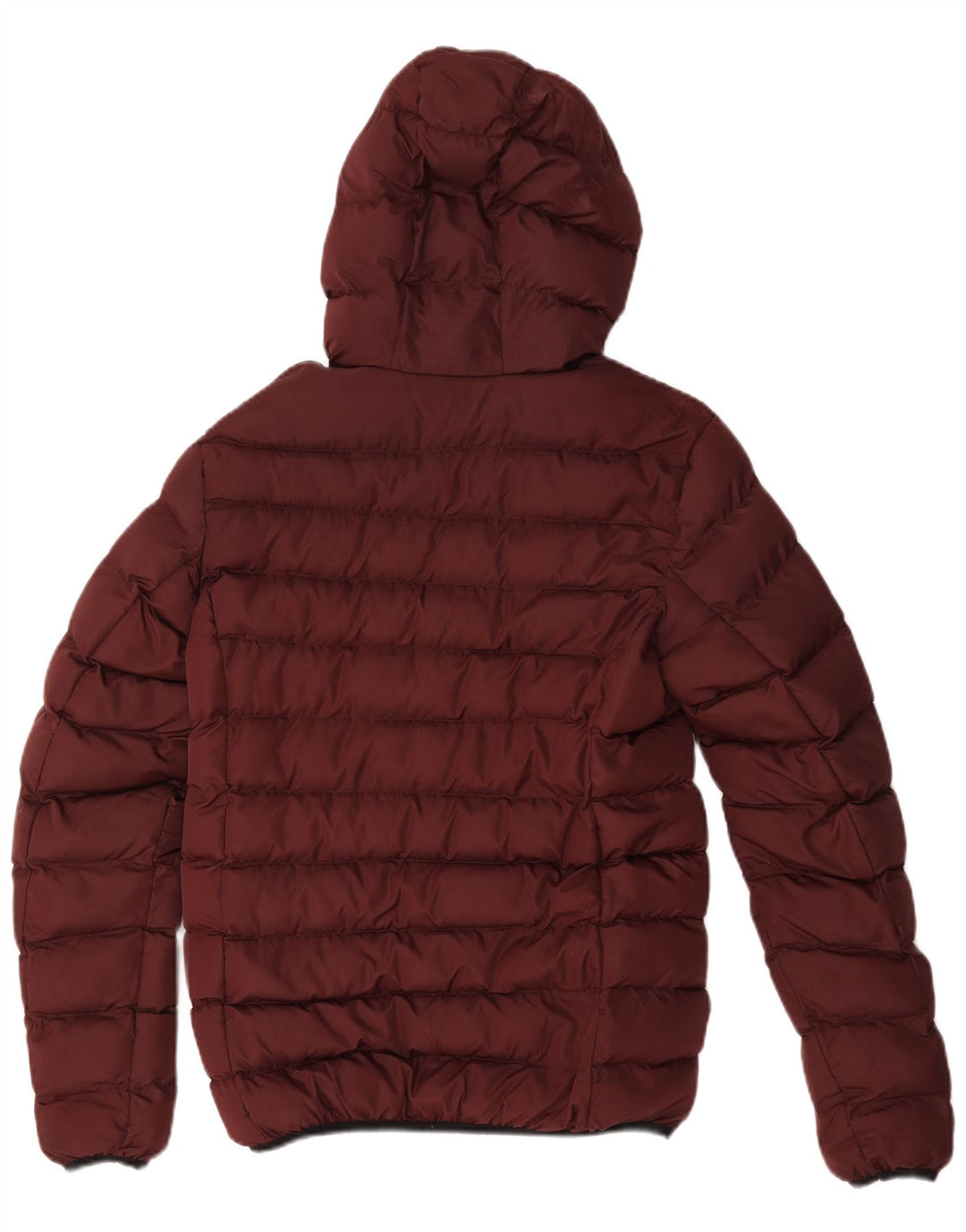 French Connection Herren-Jacke mit Kapuze, gepolstert, UK 34, XS, Burgunderrot, Polyester