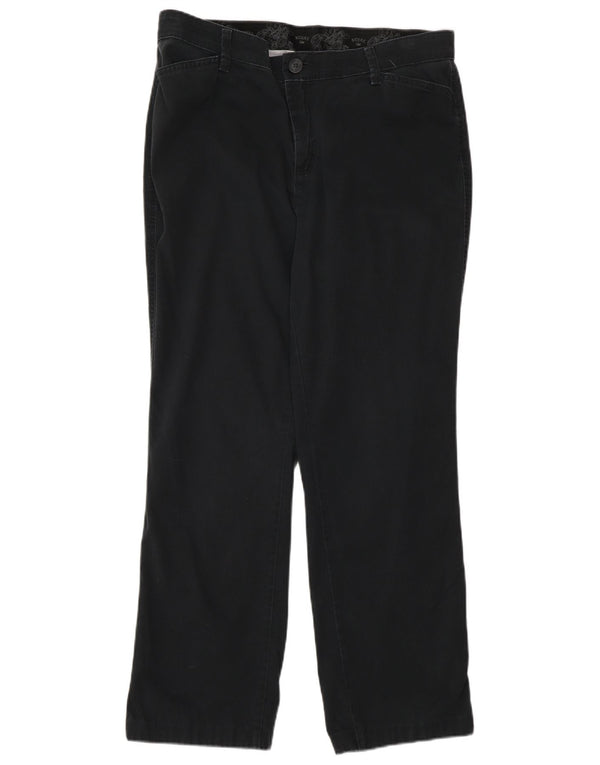 Lee Damen gerade Freizeithose, US 14, XL, W34, L30, Marineblau, Baumwolle