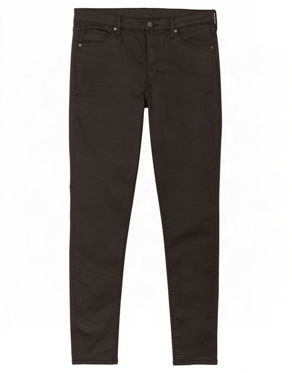 Topshop Damen Jamie Skinny Freizeithose UK 16 Large W34 L29 Schwarz