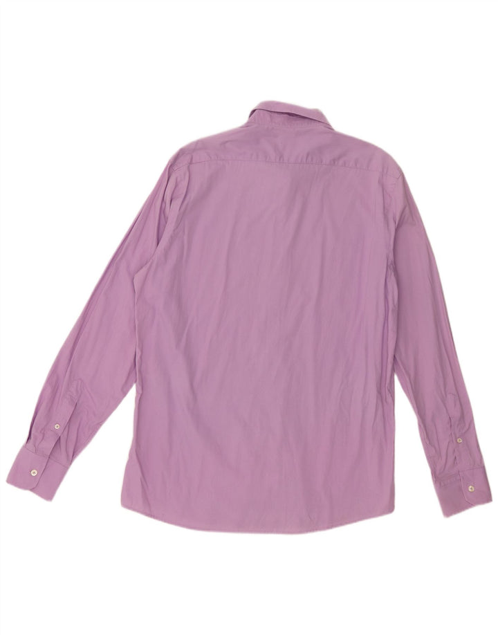 Benetton Herrenhemd Large Lila