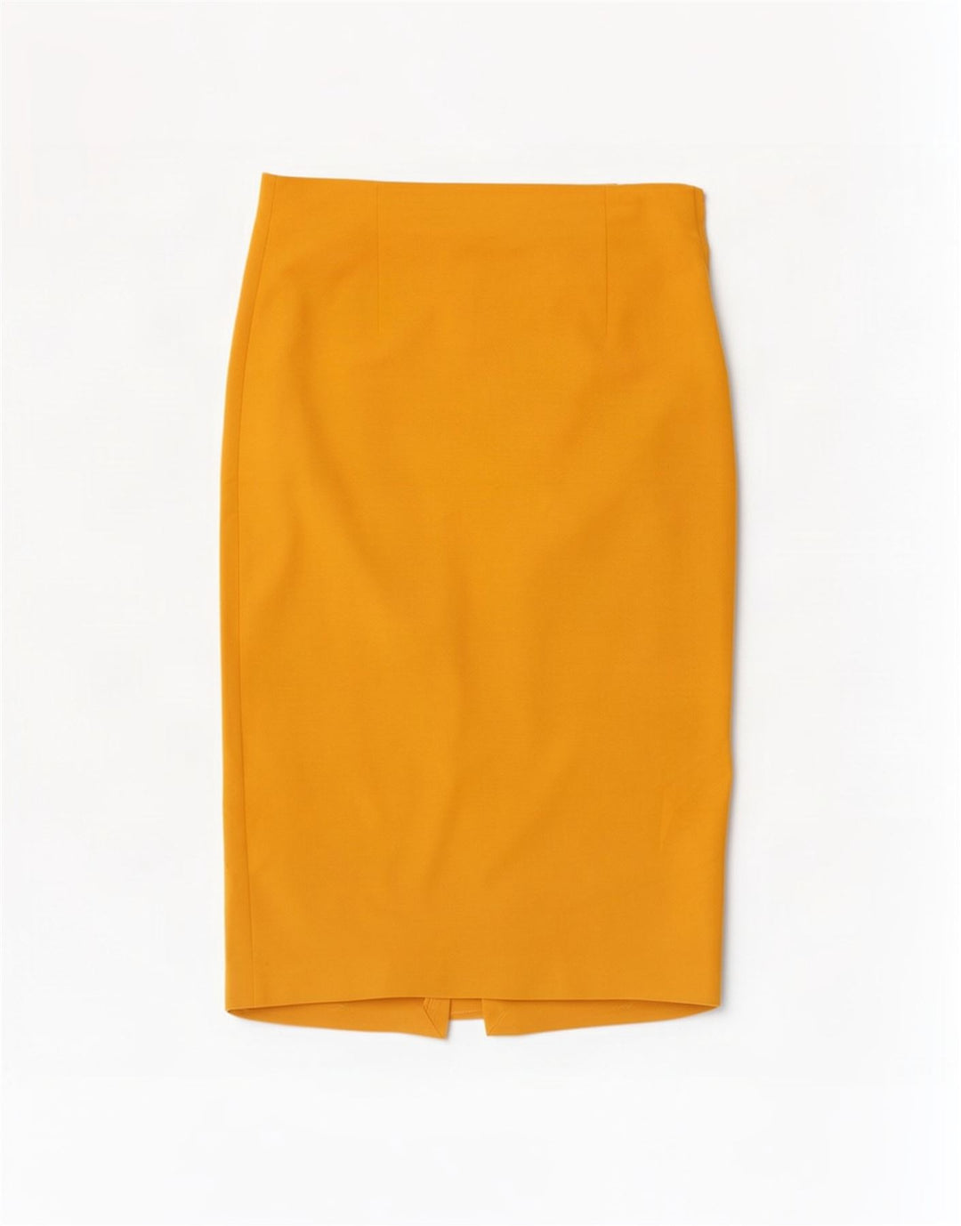 Zara Damen Bleistiftrock Large W30 Gelb
