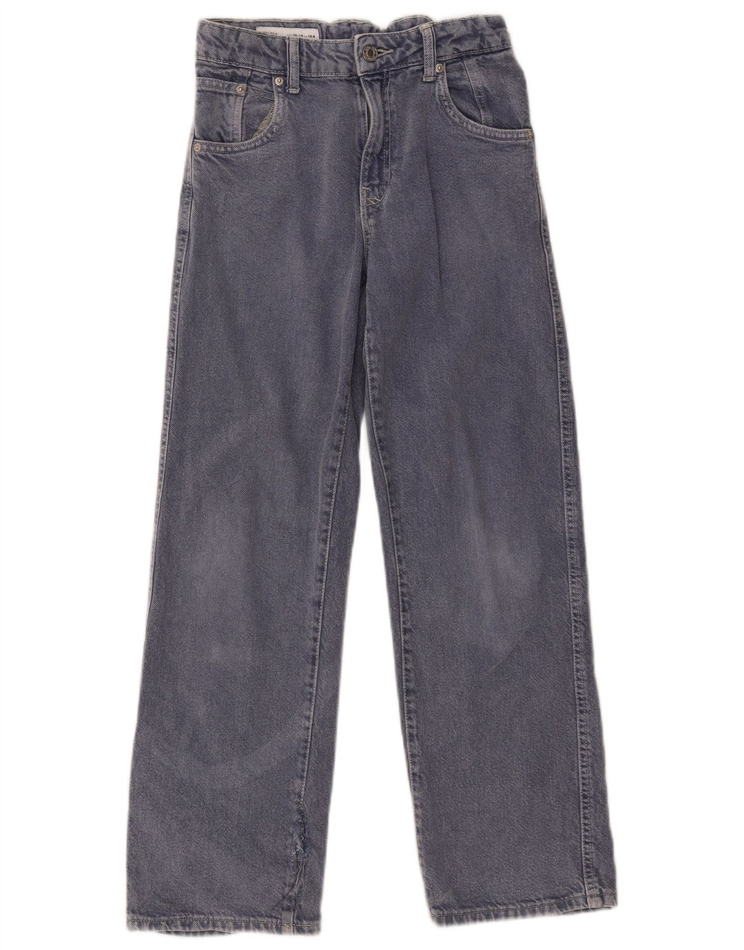 Lockere Jeans für Mädchen von ZARA, 13–14 Jahre, W26, L27, Marineblau