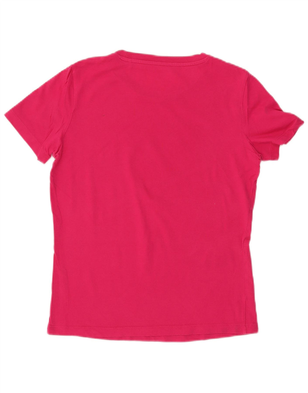 GUESS Damen Grafik-T-Shirt-Oberteil UK 10 Small Pink
