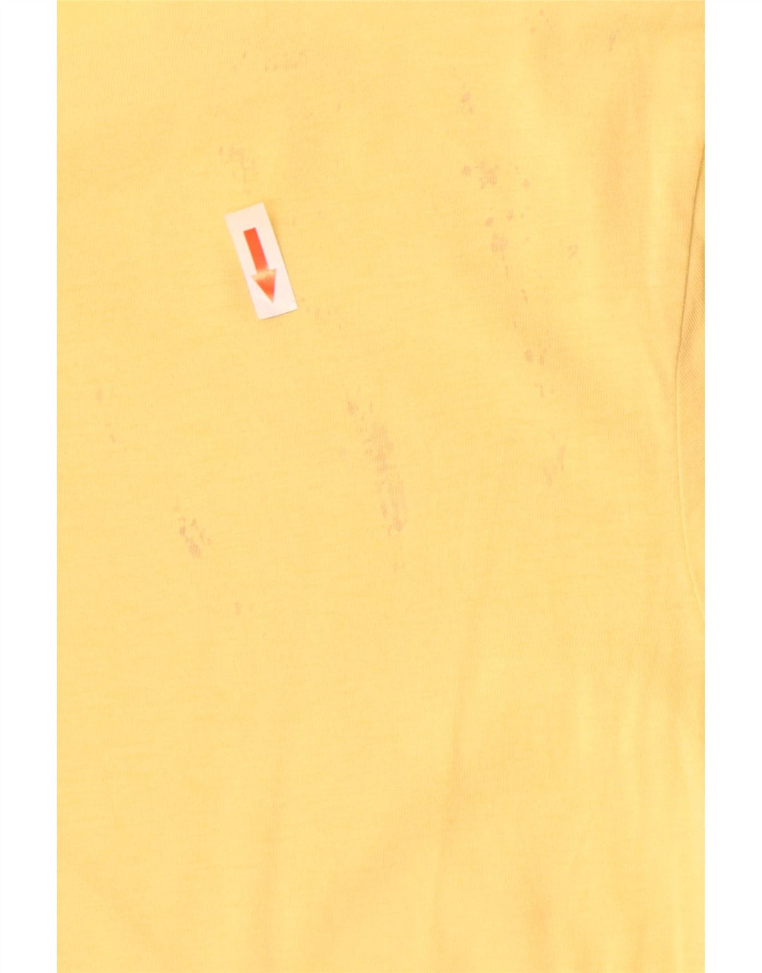 Levi's Damen Grafik-T-Shirt-Oberteil UK 12 Mittelgelb