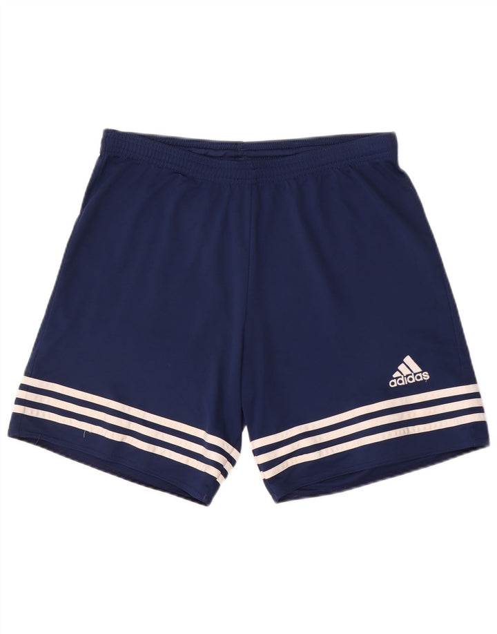Adidas Herren Climalite Sport Shorts Medium Marineblau Polyester