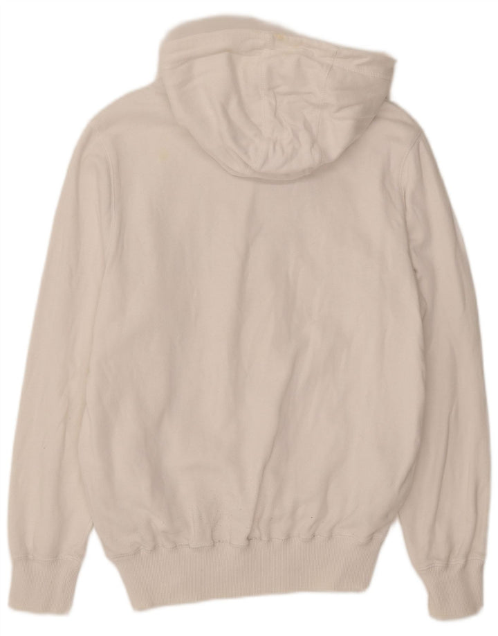 SNEAKER FREAK  Womens Oversized Graphic Hoodie Jumper UK 10 Small White