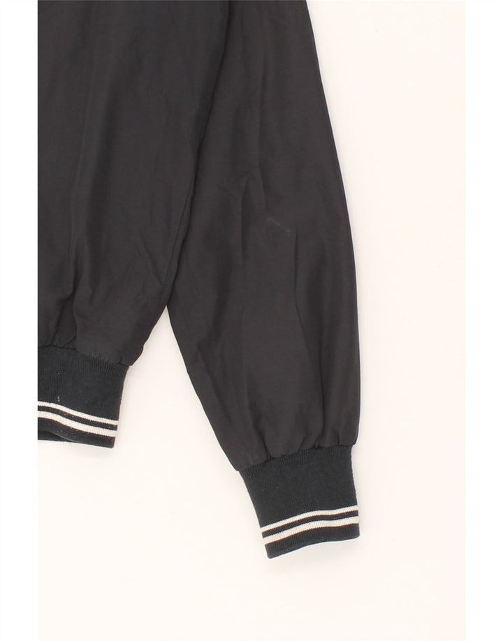 CANADIENS Mens Bomber Jacket IT 48 Medium Grey Cotton Vintage Canadiens and Second-Hand Canadiens from Messina Hembry 