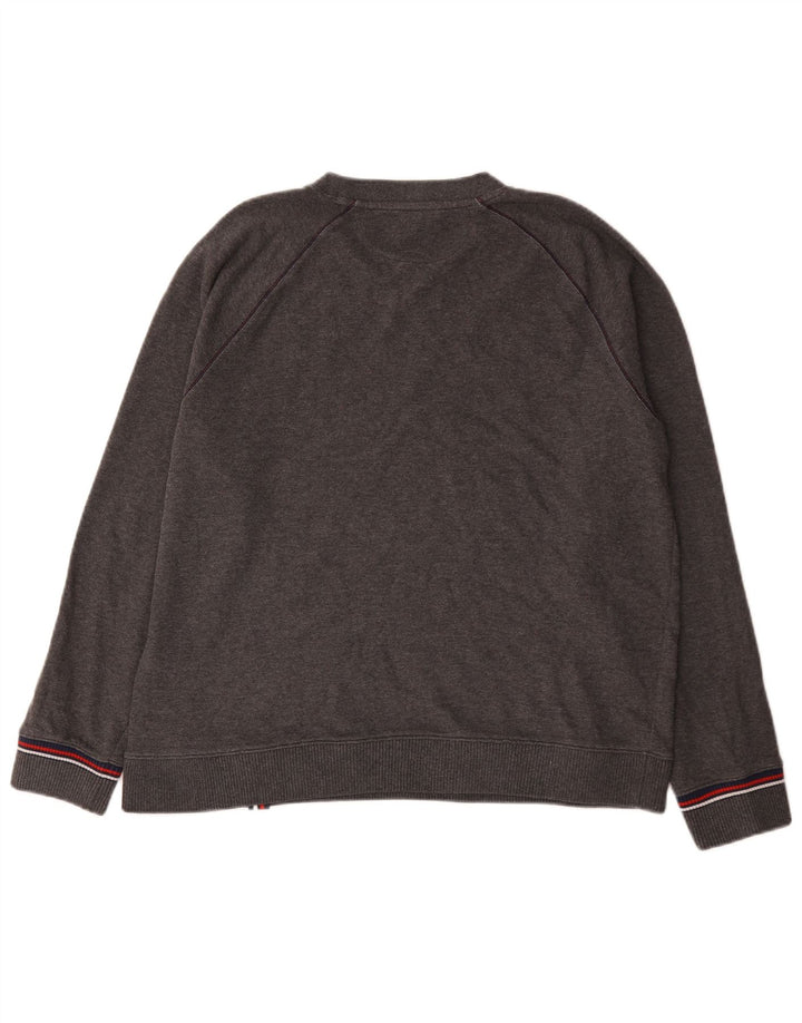 Fila Herren Grafik-Sweatshirt-Pullover XL, grau meliert, Baumwolle