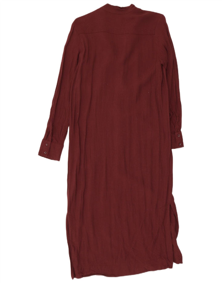 Marks & Spencer Damen Autograph Maxikleid UK 10 Small Burgund