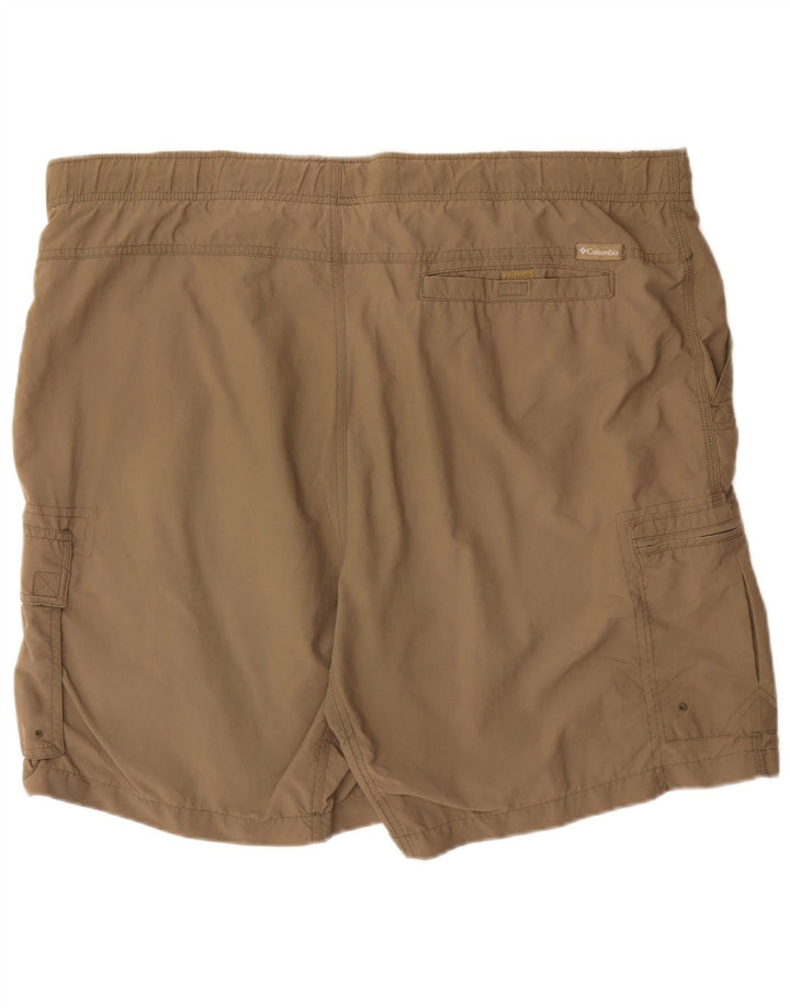 Columbia Herren Cargoshorts XL W40 Beige Polyester