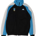 Kappa Herren Italia Trainingsanzug Top Jacke Small Schwarz Colourblock Polyester