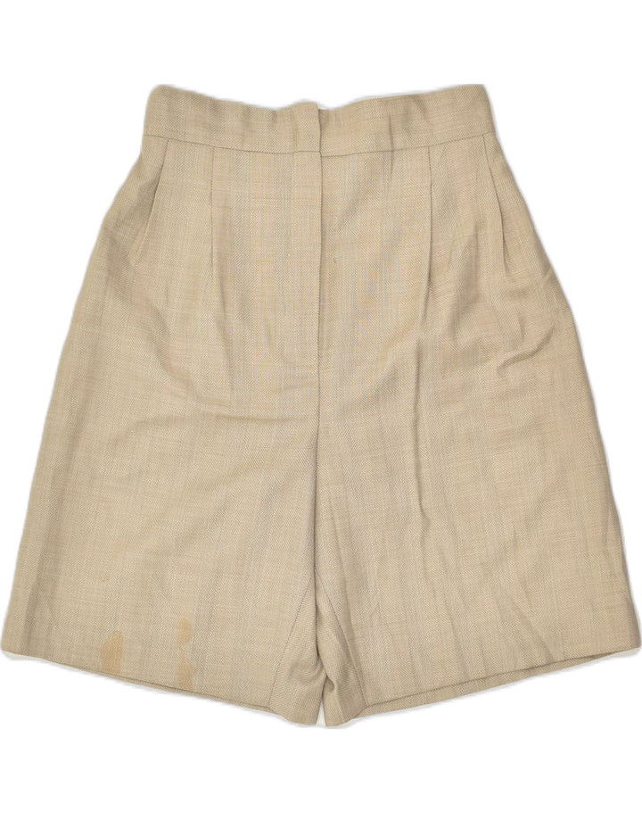 VINTAGE Womens Casual Shorts W26 XS Beige | Vintage Vintage | Thrift | Second-Hand Vintage | Used Clothing | Messina Hembry 