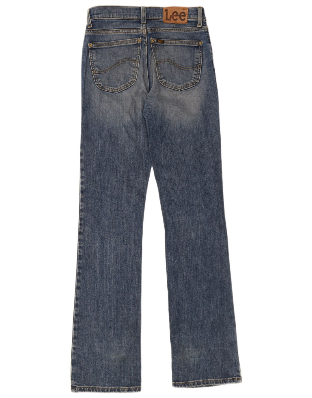 Lee Damen REED Bootcut Jeans W30 L34 Blaue Baumwolle