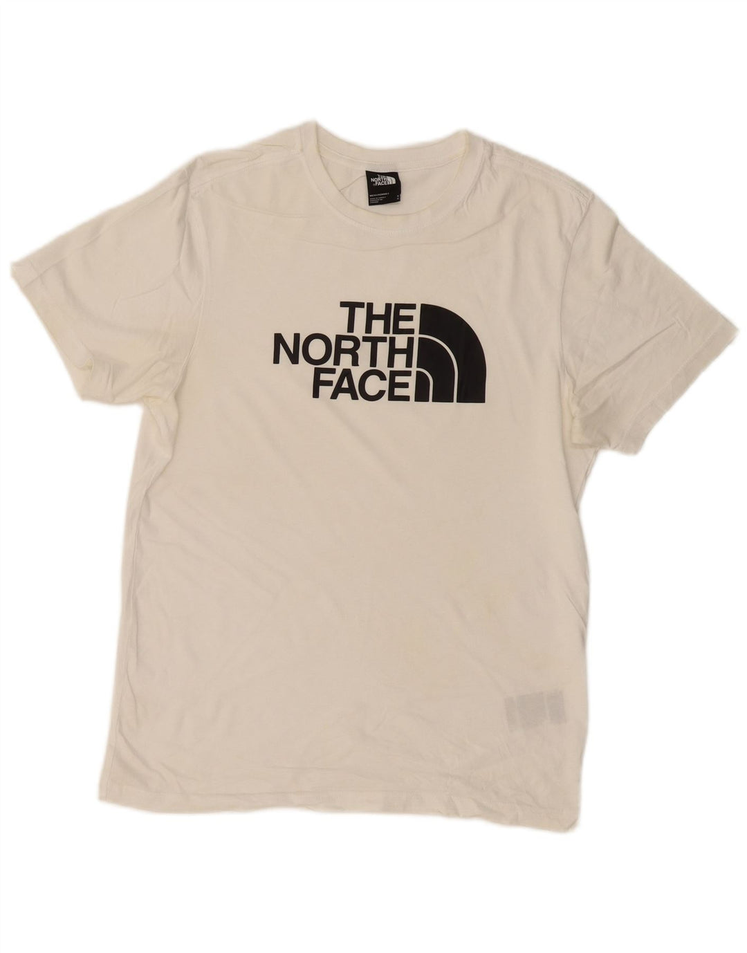 THE NORTH FACE Herren-T-Shirt mit Grafik, Größe S, weiße Baumwolle